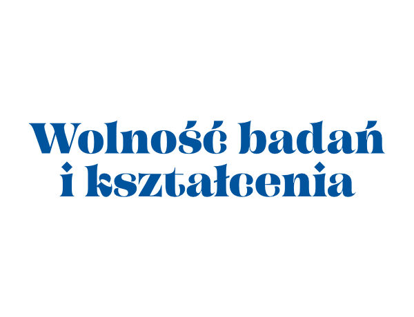 Wolność badań i kształcenia